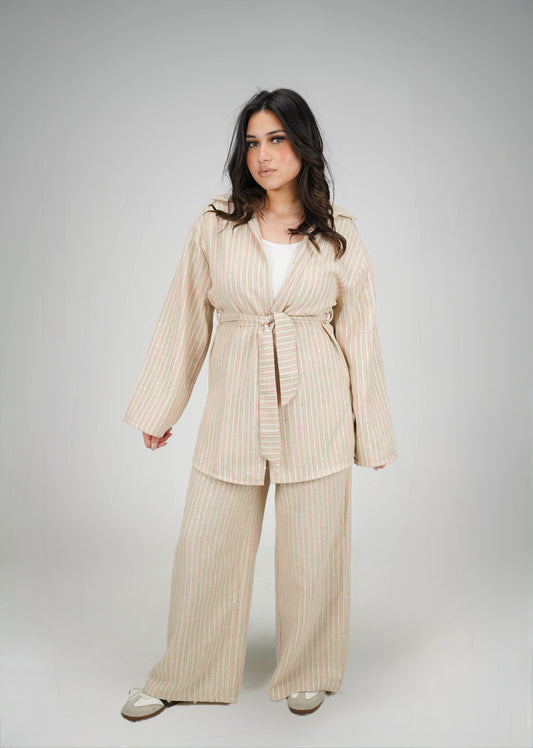 Linen suit