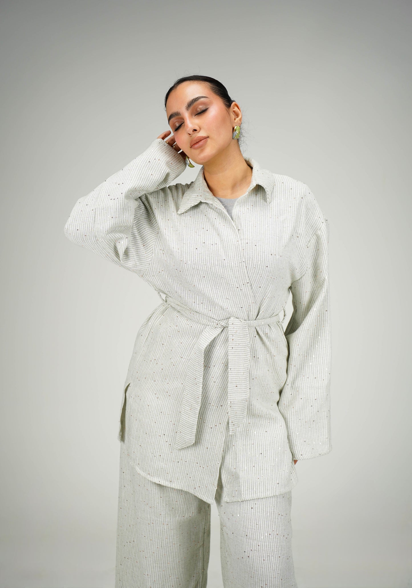 Linen suit