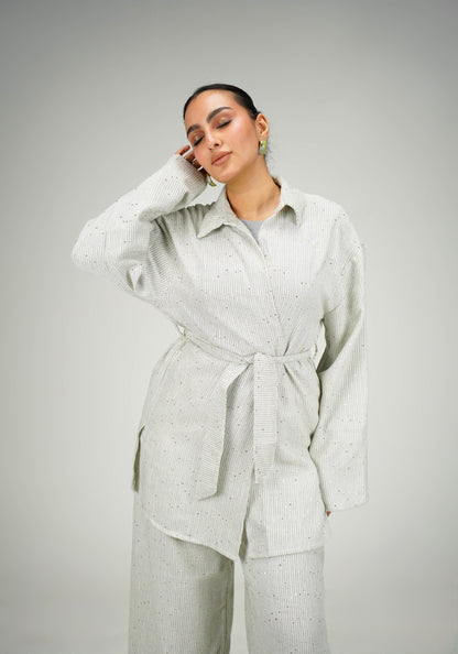 Linen suit