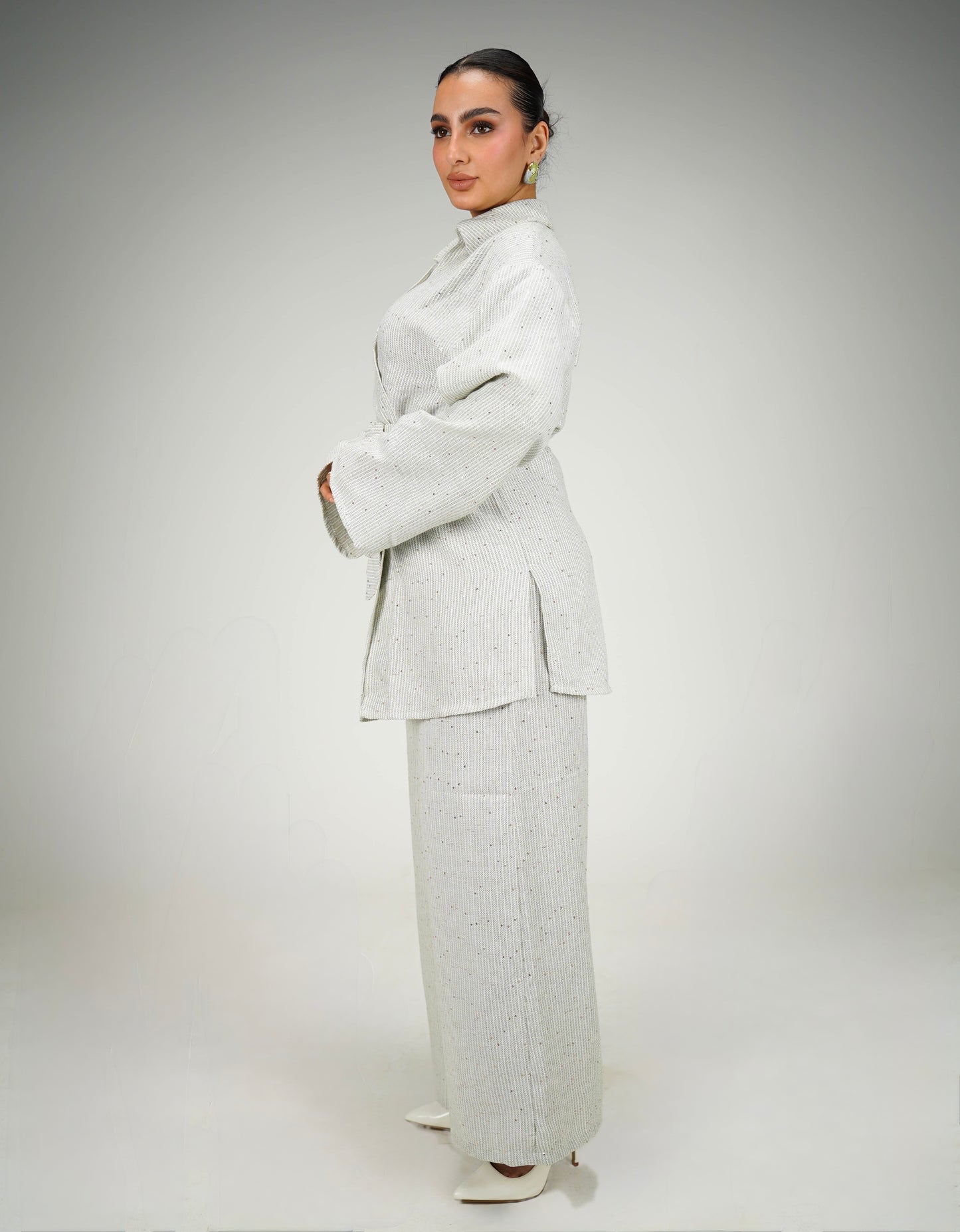 Linen suit