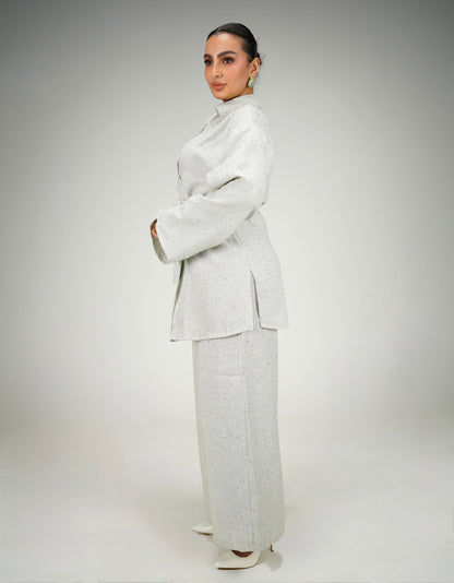 Linen suit
