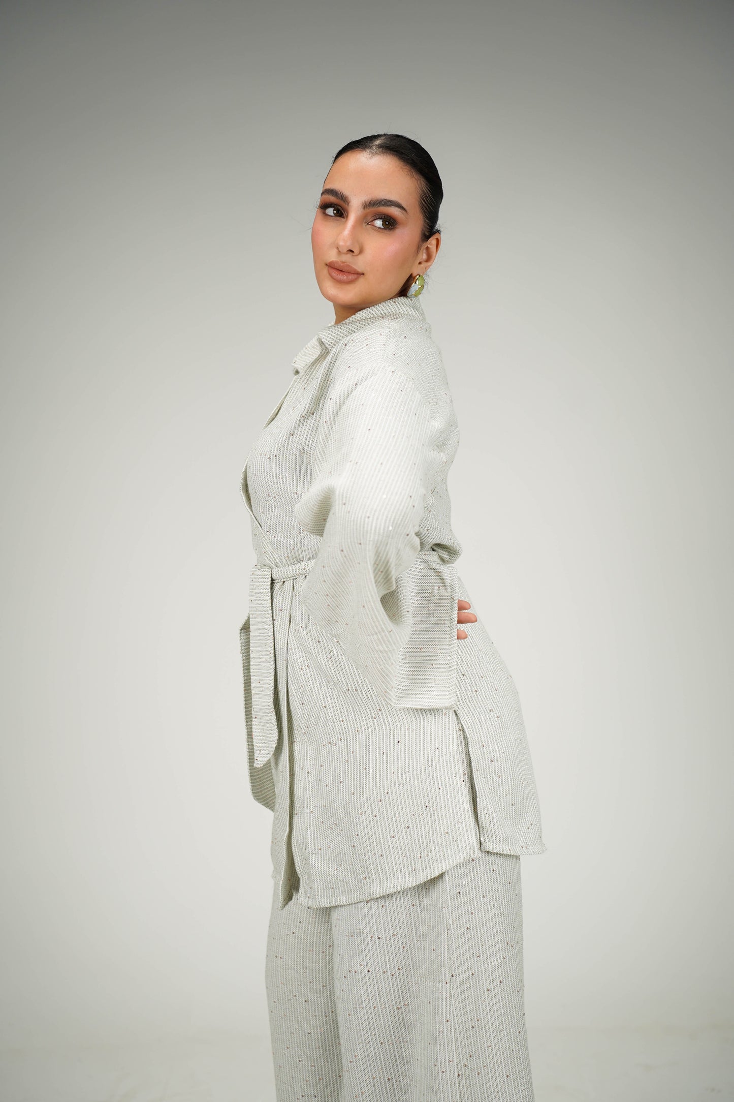 Linen suit
