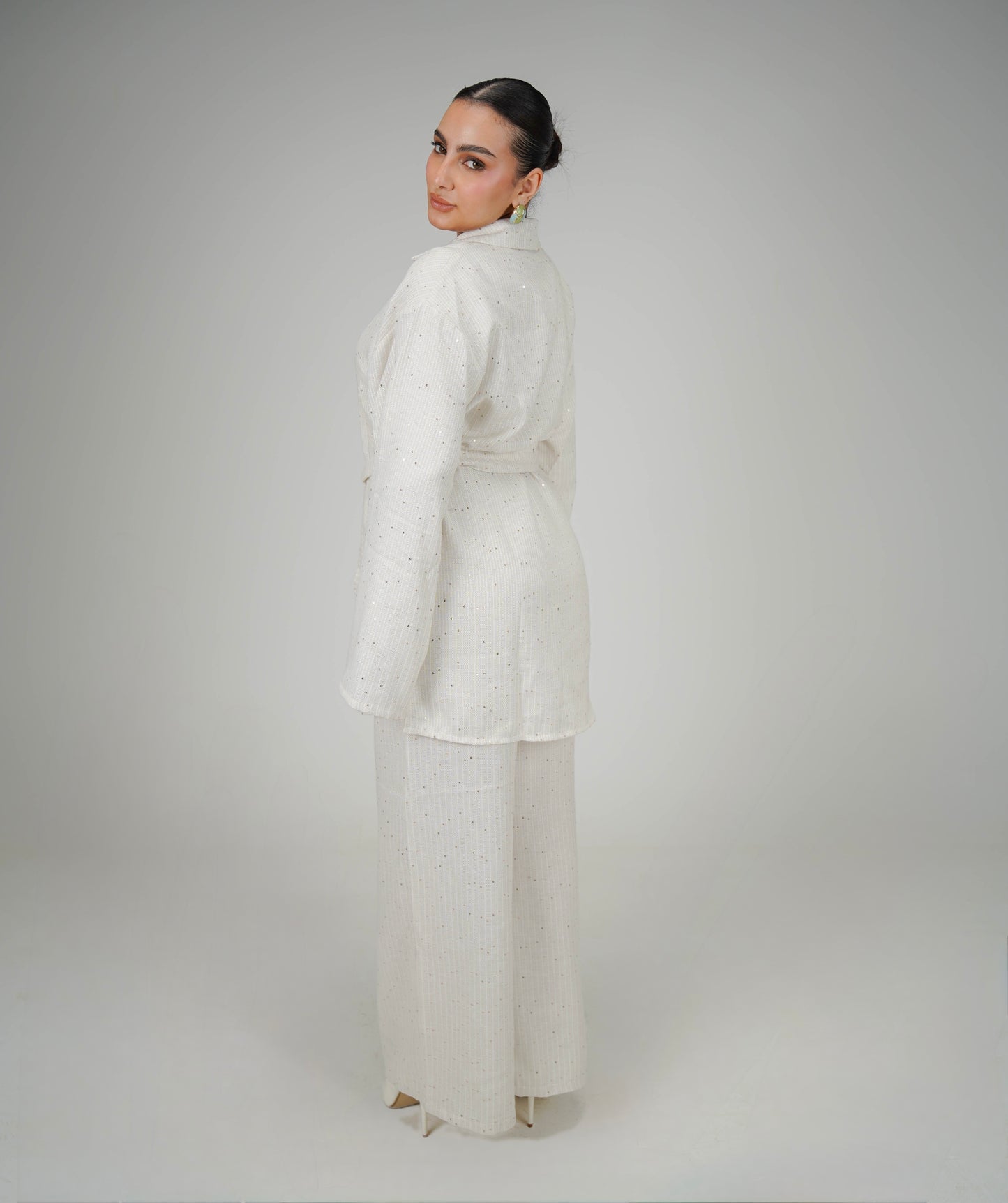 Linen suit