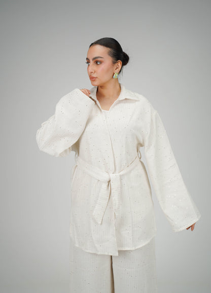 Linen suit