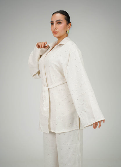 Linen suit