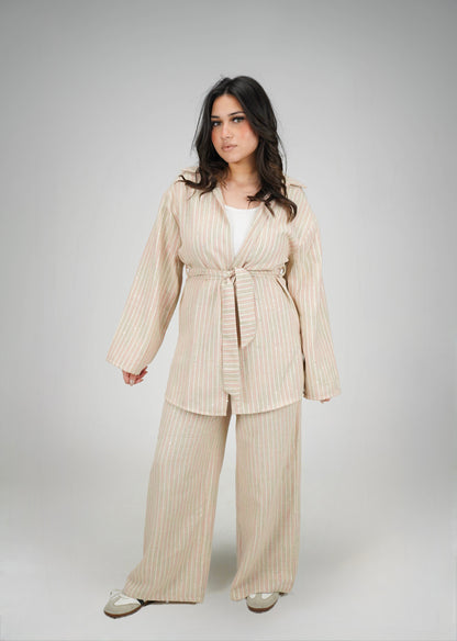 Linen suit