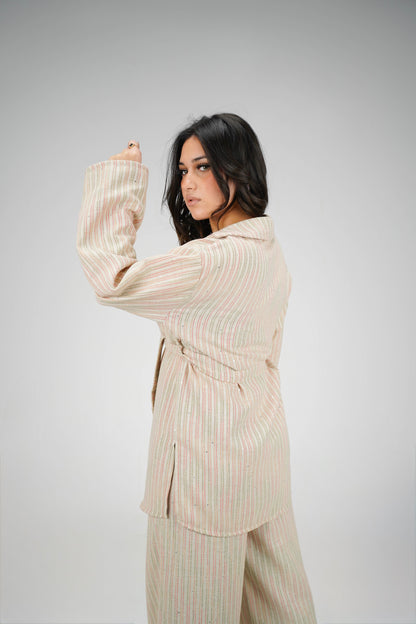 Linen suit