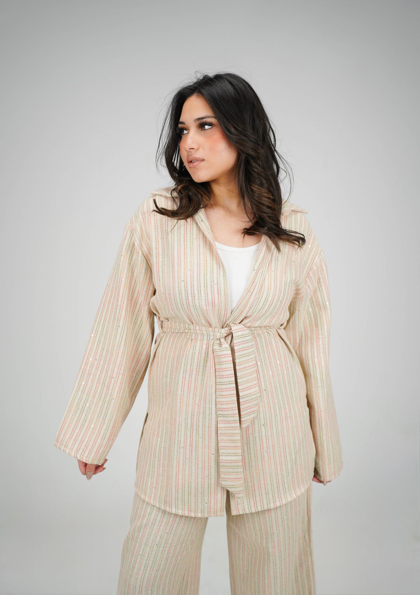 Linen suit