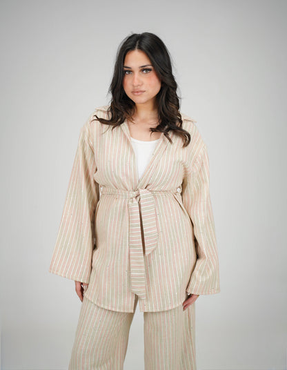Linen suit