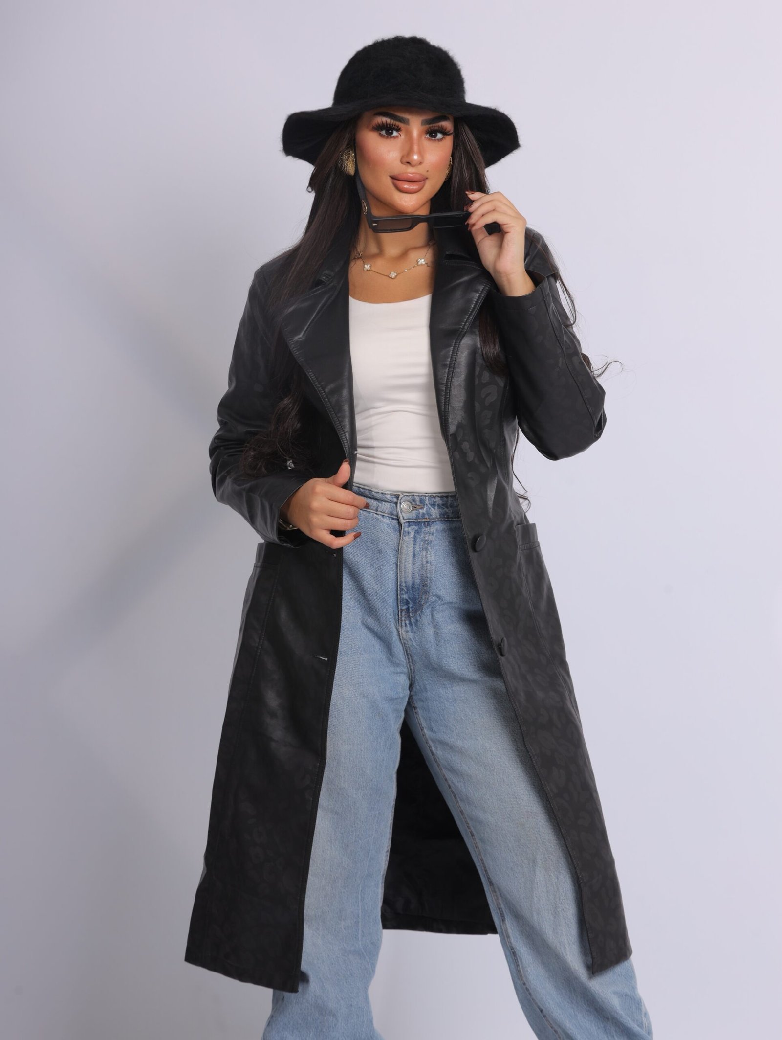 Tiger leather jacket