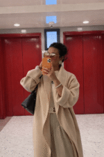 Wool Open Cardigan - Image 7